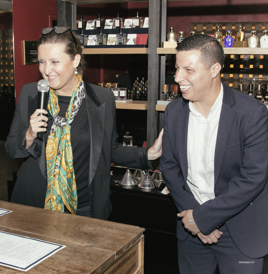 Remise des prix CORPO 35 Edition 2 ROBERTET chez JOVOY Paris