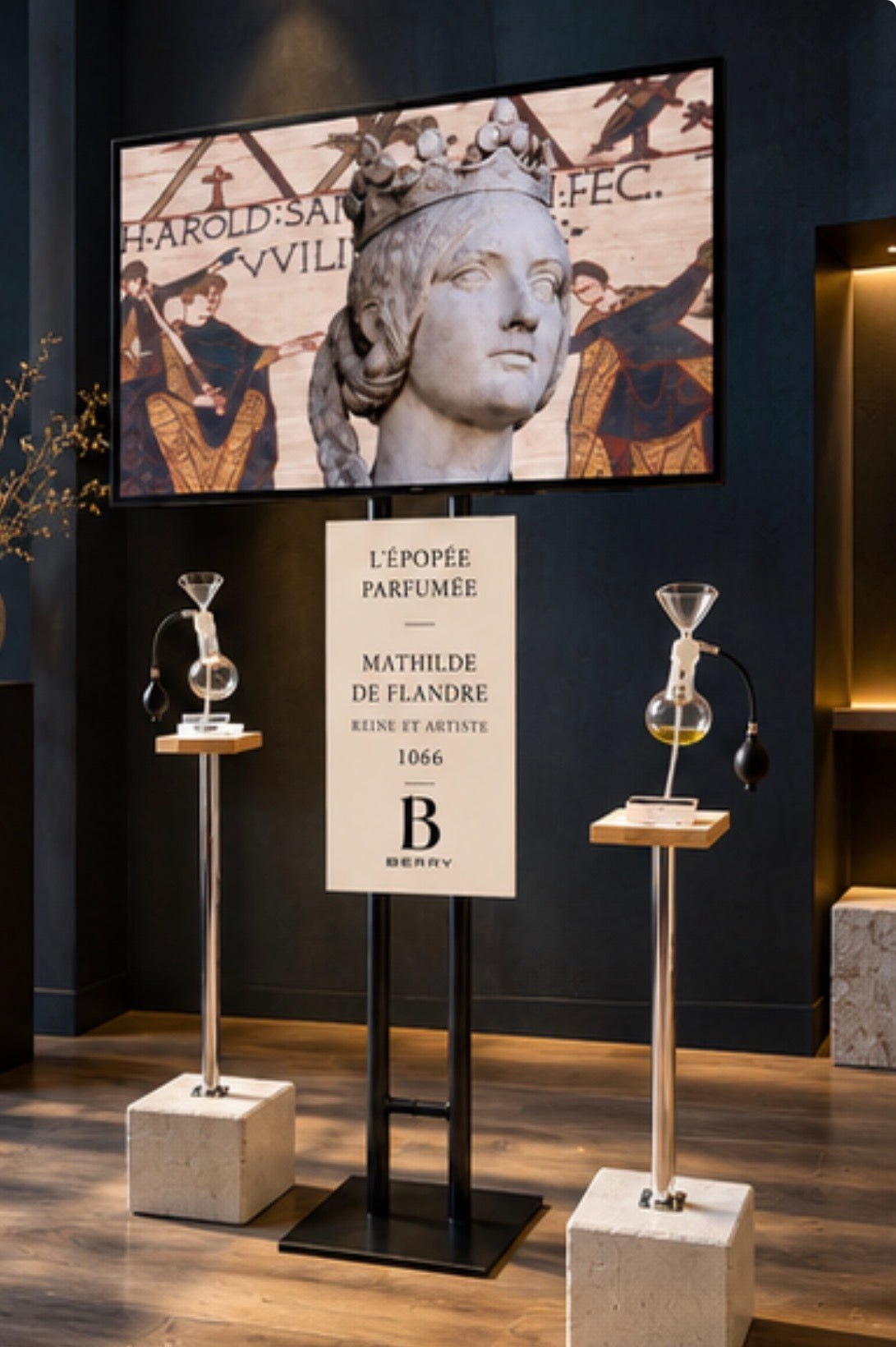 Mise en scène de L’Épopée parfumée : Mathilde de Flandre